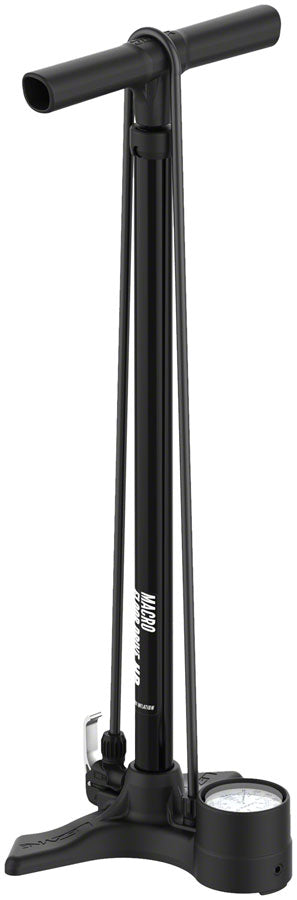 Lezyne Macro Floor Drive DV Floor Pump - Dual Valve 220psi Flat Black