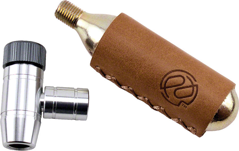 Load image into Gallery viewer, Portland Design Works Shiny Object CO2 Inflator: 16g Cartridge with Sleeve
