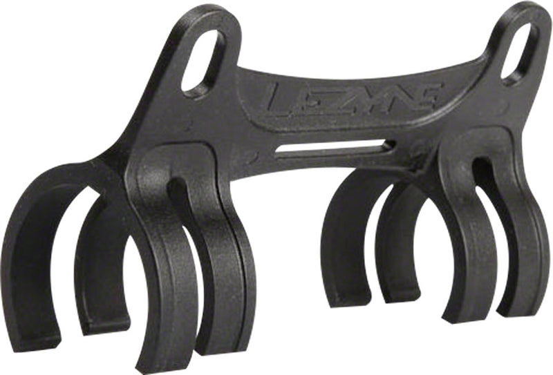 Load image into Gallery viewer, Lezyne Composite Matrix Bracket Mount Velcro Straps All HP Pumps BLK
