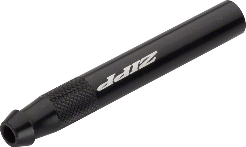 Load image into Gallery viewer, Zipp Valve Extender - 48mm 60/404 1 Piece Threaded Presta Valve BLK
