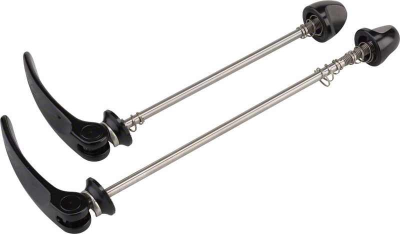 Load image into Gallery viewer, Zipp Tangente Quick Release Skewer Set - 100mm/130mm Titanium BLK With BLK Logo
