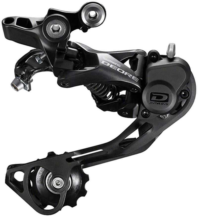 Load image into Gallery viewer, Shimano Deore RD-M6000-SGS Rear Derailleur - 10 Speed Long Cage Black
