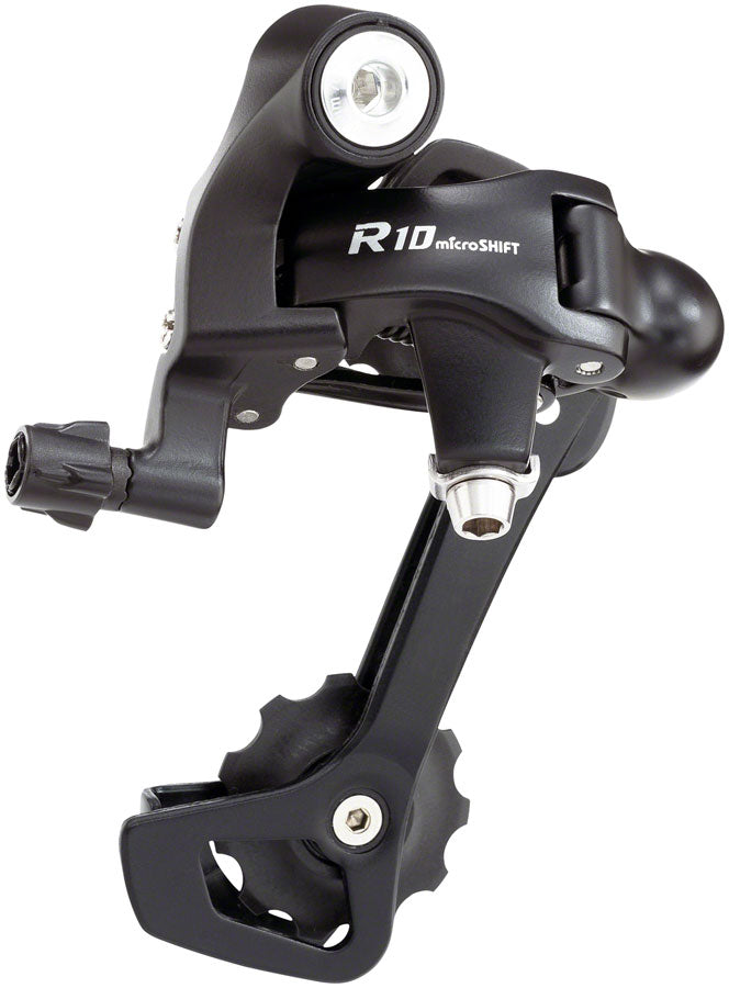 Load image into Gallery viewer, microSHIFT R10 Rear Derailleur - 10 Speed Long Cage Shimano Compatible Black
