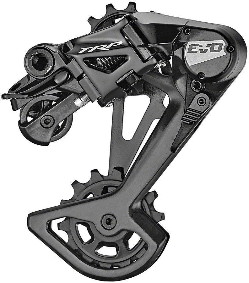 Load image into Gallery viewer, TRP RD-M9050-L EVO12 Rear Derailleur - 12-Speed Long Cage 52t Max Clutched Carbon Outer Cage BLK/Silver
