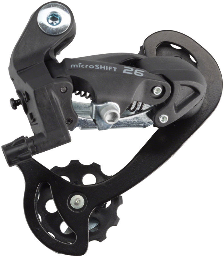 Load image into Gallery viewer, microSHIFT M26 Rear Derailleur - 78 Speed Short Cage Black
