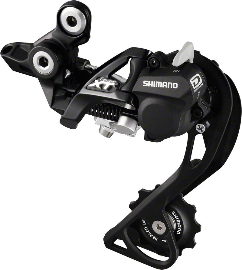 Load image into Gallery viewer, Shimano XT RD-M786-GS Rear Derailleur - 10 Speed Medium Cage Black
