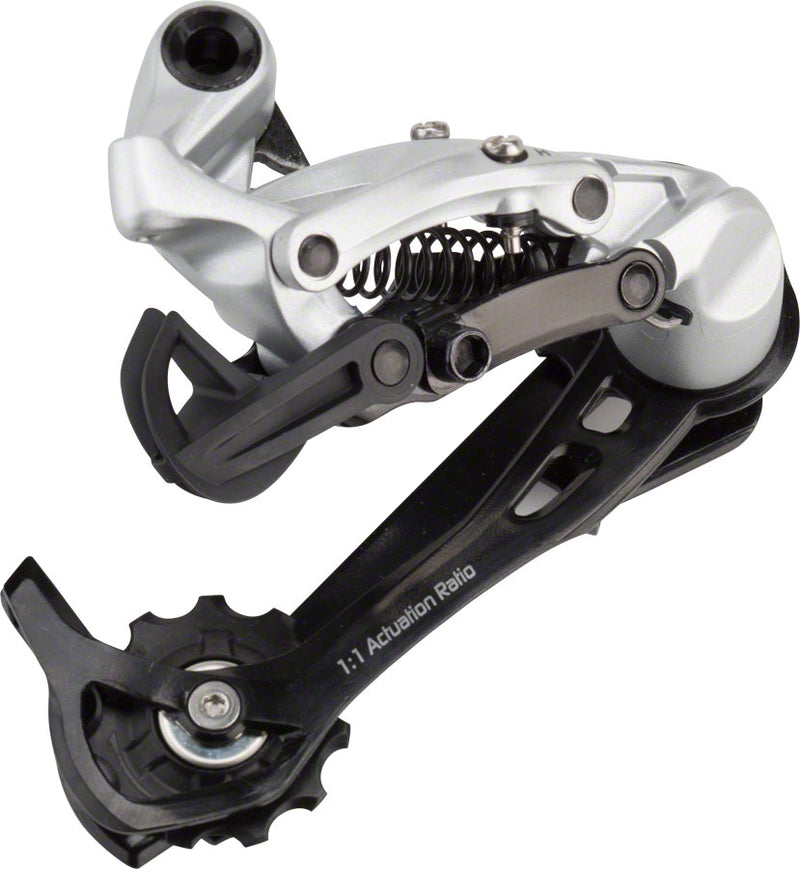Load image into Gallery viewer, SRAM X5 Rear Derailleur - 9 Speed Long Cage Silver
