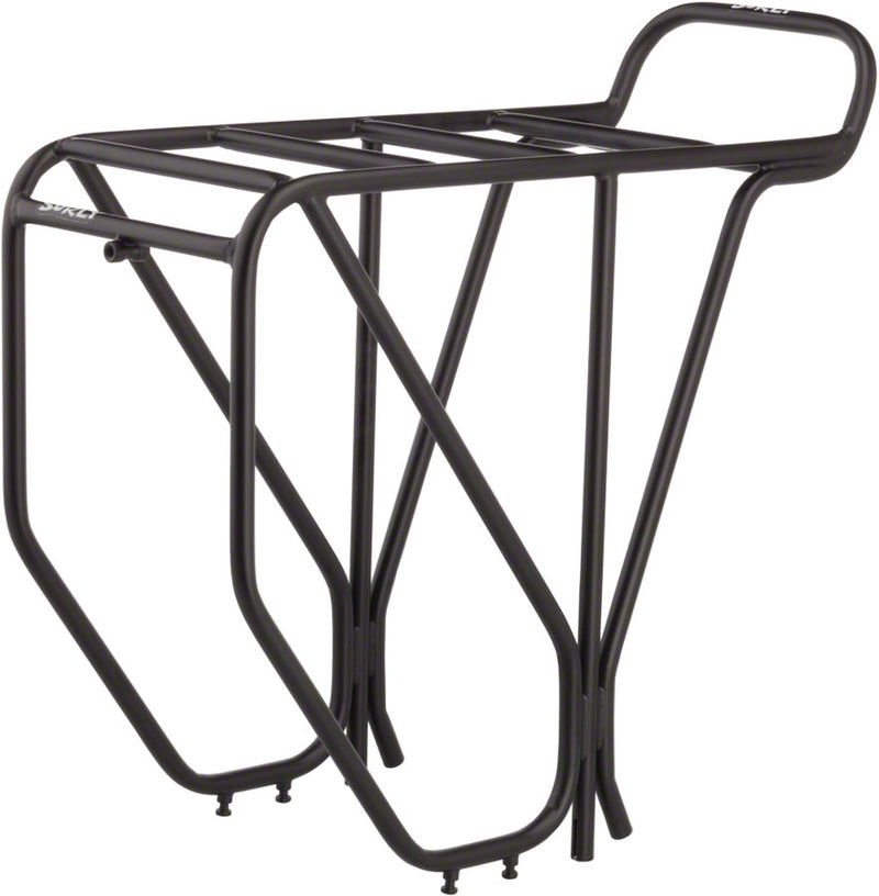 Load image into Gallery viewer, Surly 26"-29" CroMoly Rear Rack: Black

