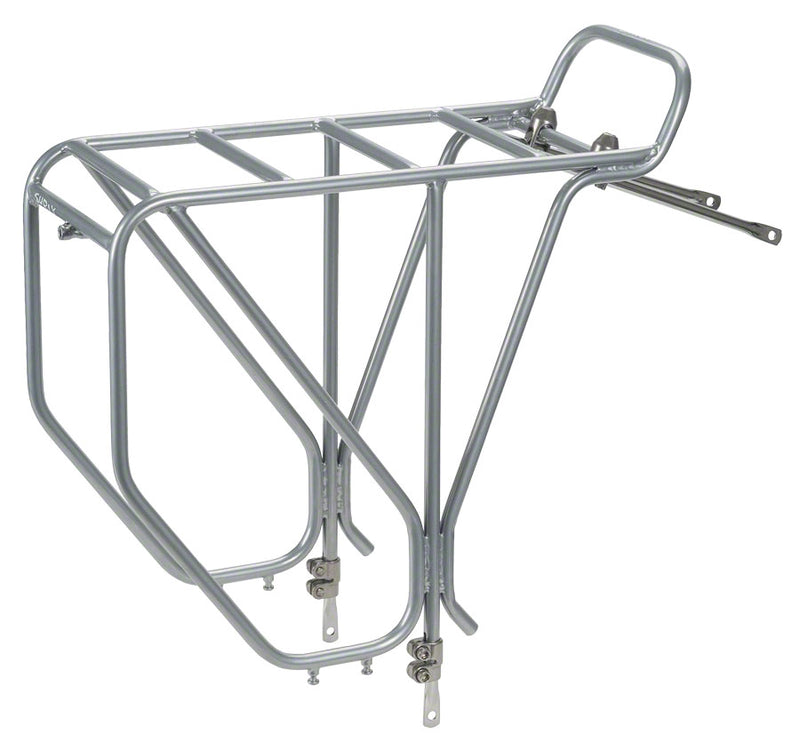 Load image into Gallery viewer, Surly 26"-29" CroMoly Rear Rack: Silver
