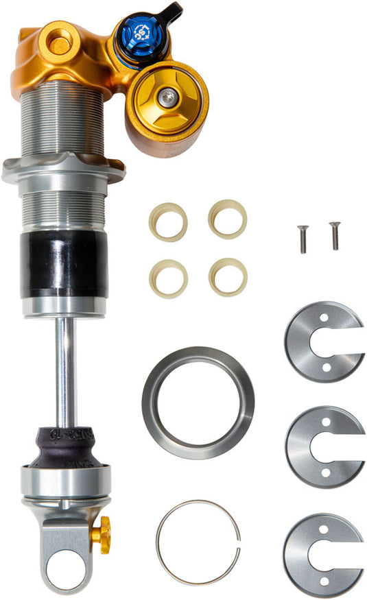 Ohlins TTX22 m.2 Coil Rear Shock - Metric 185mm x 55mm Trunnion Gold