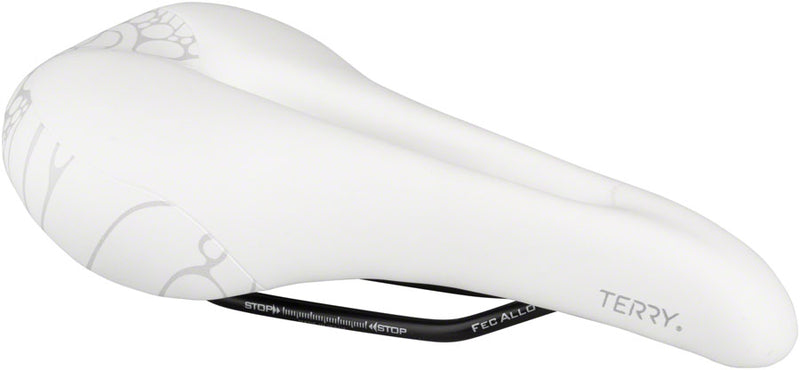 Load image into Gallery viewer, Terry Butterfly Chromoly Saddle - Chromoly White Womens
