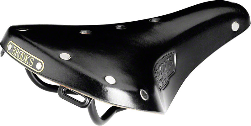 Load image into Gallery viewer, Brooks B17 Standard Saddle - Steel Black Women's
