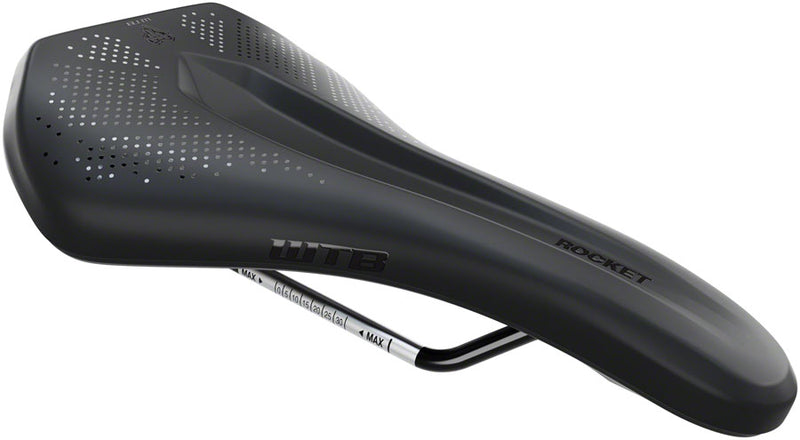 Load image into Gallery viewer, WTB Rocket Saddle - Stainless Black Medium Fusion Form
