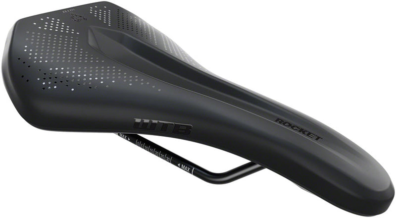 Load image into Gallery viewer, WTB Rocket Saddle - Steel Black Medium Fusion Form
