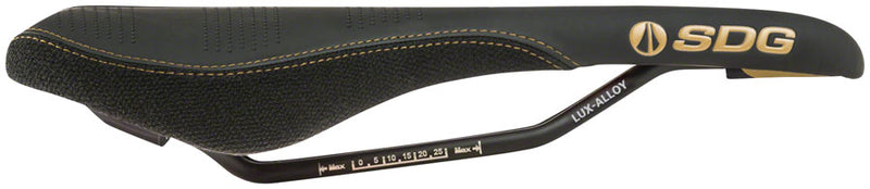 Load image into Gallery viewer, SDG Radar Saddle - Lux-Alloy Black/Tan
