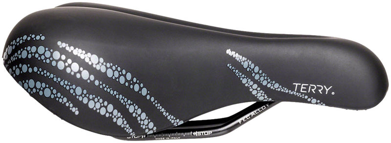 Load image into Gallery viewer, Terry Cite X Gel Saddle - Steel Bubbles Womens Italia
