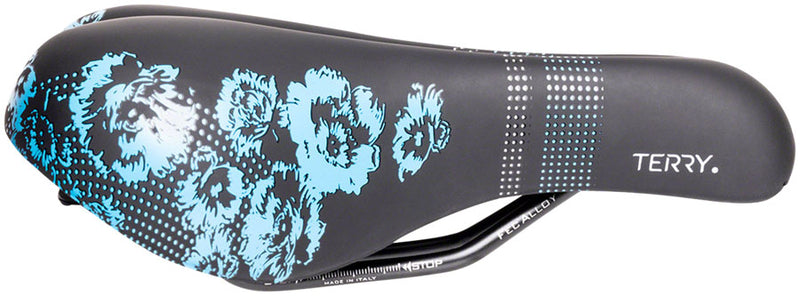 Load image into Gallery viewer, Terry Cite X Gel Saddle - Steel Flower Womens Italia
