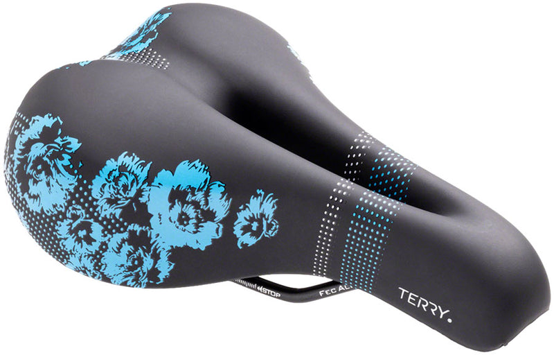 Load image into Gallery viewer, Terry Cite X Gel Saddle - Steel Flower Womens Italia
