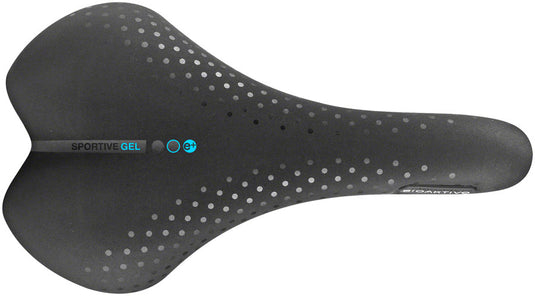 Selle San Marco Sportive Saddle - Steel Black Men's Small Gel