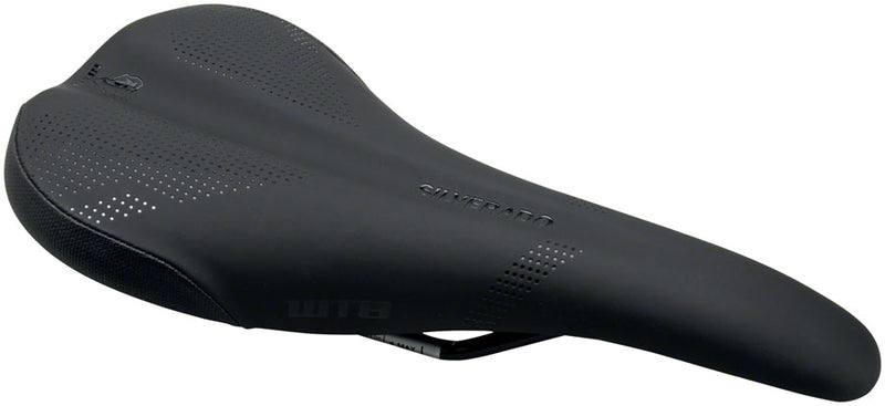 Load image into Gallery viewer, WTB Silverado Saddle - Chromoly Black Narrow

