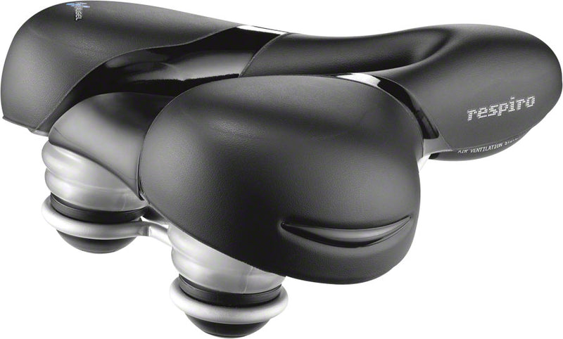 Load image into Gallery viewer, Selle Royal Respiro Saddle -Steel Black Relaxed
