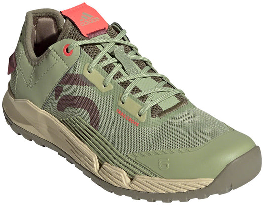Five Ten Trailcross LT Flat Shoes - Women's Magic Lime/Quiet Crimson/Orbit Green 7