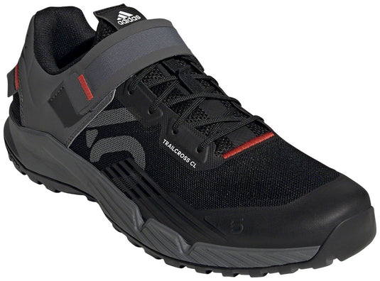 Five Ten Trailcross Mountain Clipless Shoes - Men's Core BLK/Gray Three/Red 7.5