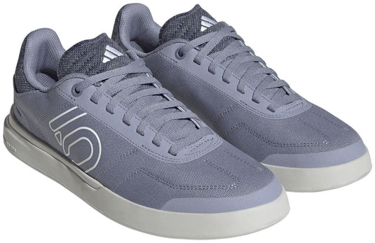 Five Ten Sleuth Deluxe Canvas Flat Shoes - Women's Silver Violet/Ftwr White/Coral 6