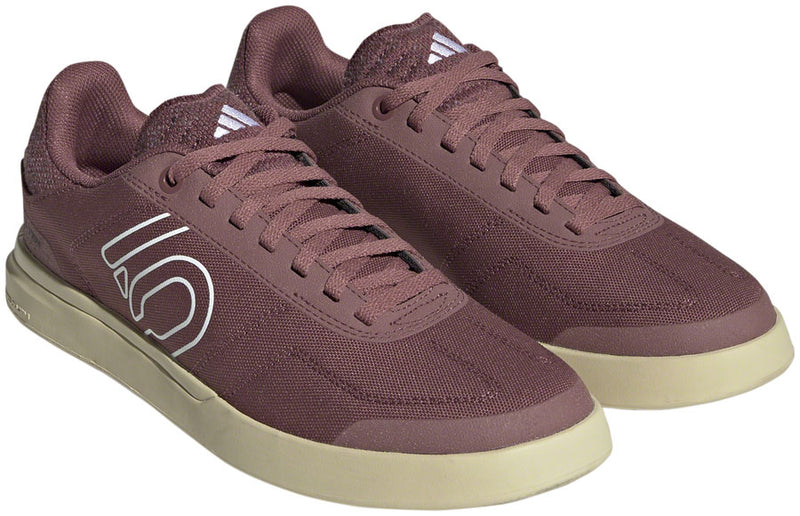 Load image into Gallery viewer, Five Ten Sleuth Deluxe Canvas Flat Shoes - Women's Quiet Crimson/Ftwr White/Core BLK 6
