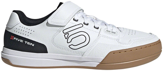 Five Ten Hellcat Mountain Clipless Shoes - Men's FTWR White/Core BLK/Red 8.5