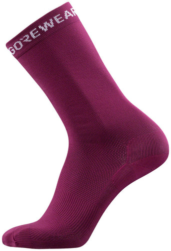 GORE Essential Socks - Purple Mens 8-9.5