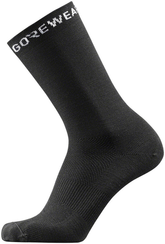 GORE Essential Merino Socks - Black Mens 8-9.5