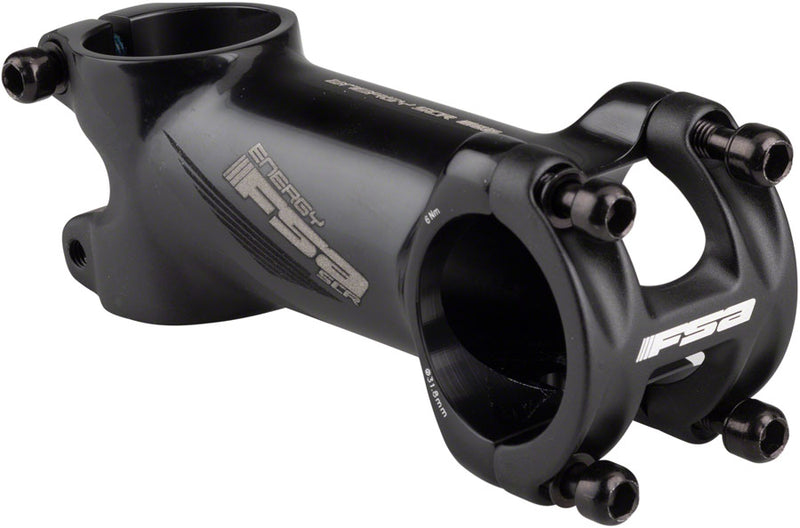 Load image into Gallery viewer, Full Speed Ahead Energy SCR Stem - 80mm 31.8 Clamp +/-6 1 1/8" Black/Gray
