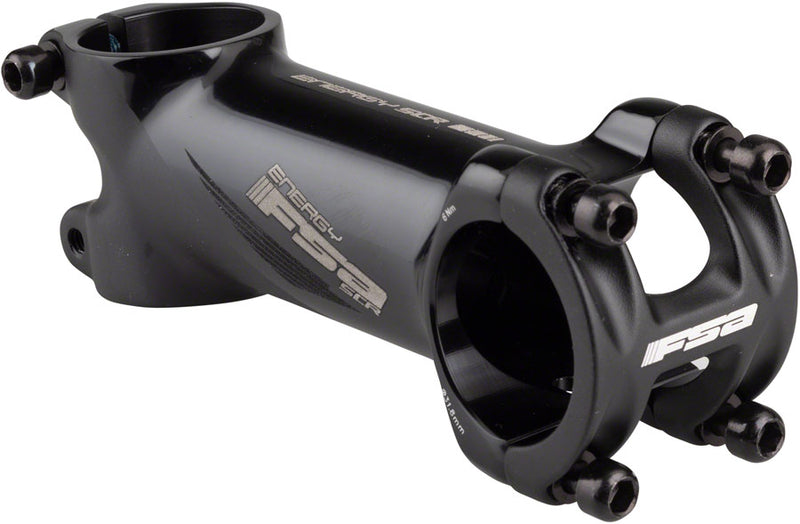 Load image into Gallery viewer, Full Speed Ahead Energy SCR Stem - 90mm 31.8 Clamp +/-6 1 1/8" Black/Gray

