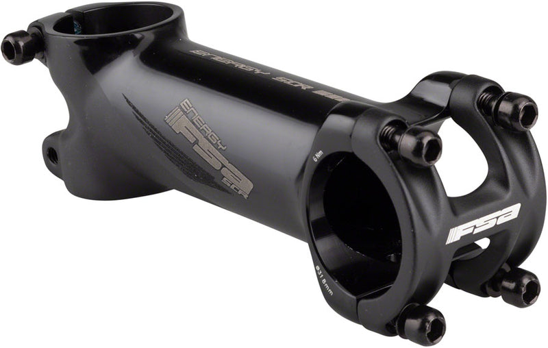 Load image into Gallery viewer, Full Speed Ahead Energy SCR Stem - 100mm 31.8 Clamp +/-6 1 1/8" Black/Gray
