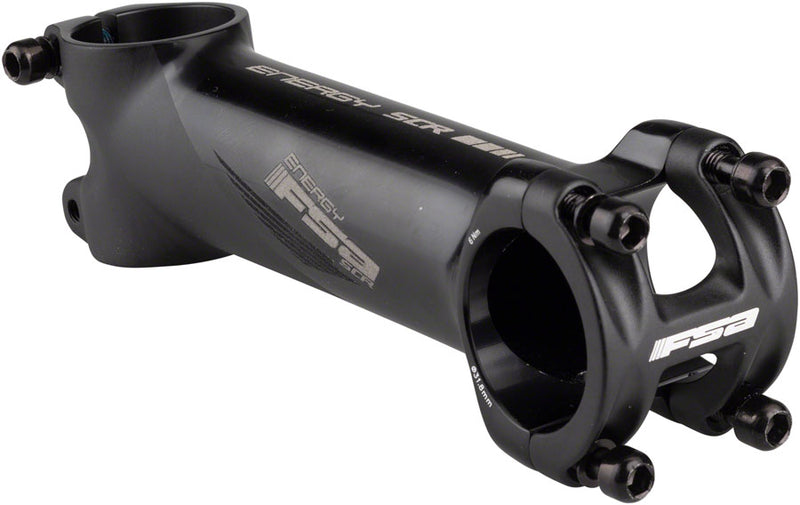 Load image into Gallery viewer, Full Speed Ahead Energy SCR Stem - 120mm 31.8 Clamp +/-6 1 1/8" Black/Gray

