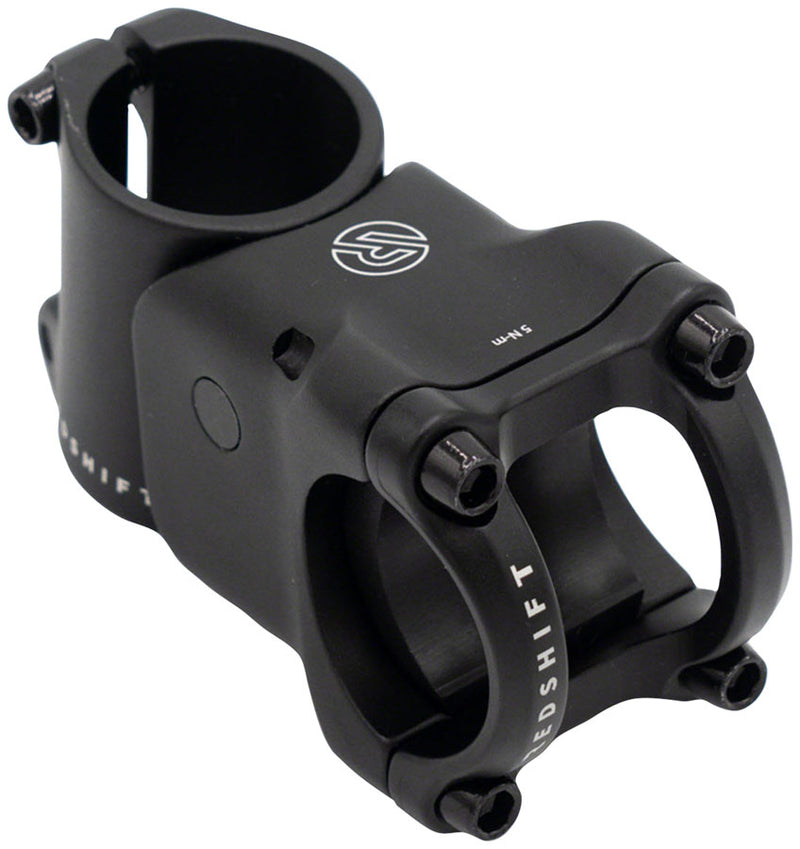 Load image into Gallery viewer, Redshift Sports ShockStop Stem - 55mm 31.8 Clamp +/-6 1 1/8" Aluminum Black
