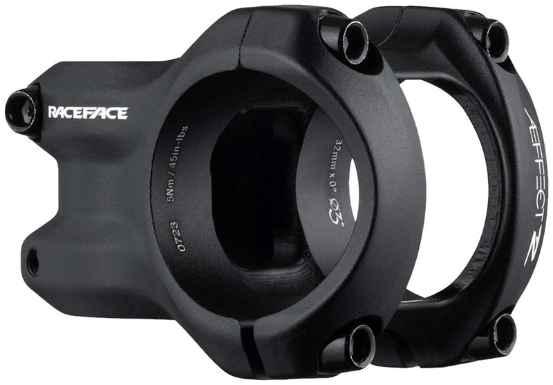 Load image into Gallery viewer, RaceFace Aeffect R Stem - 32mm 35 mm Clamp +/-0 1 1/8" Aluminum Black
