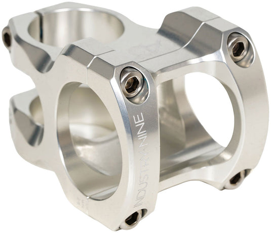 Industry Nine A35 Stem - 32mm 35mm Clamp +/-5 1 1/8" Aluminum Silver