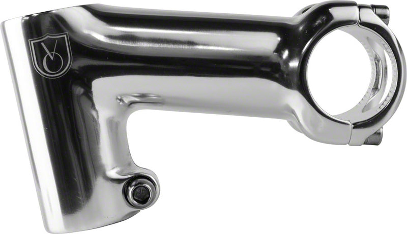 Load image into Gallery viewer, Velo Orange Tall-Stack Stem - 90mm 31.8 Clamp -17 1 1/8" Aluminum Silver
