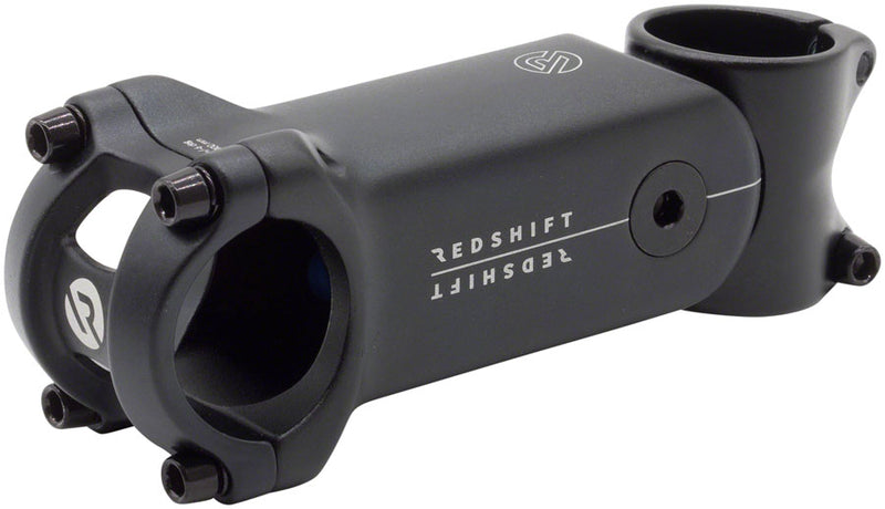 Load image into Gallery viewer, Redshift Sports ShockStop Stem - 80mm 31.8 Clamp +/-6 1 1/8" Aluminum Black

