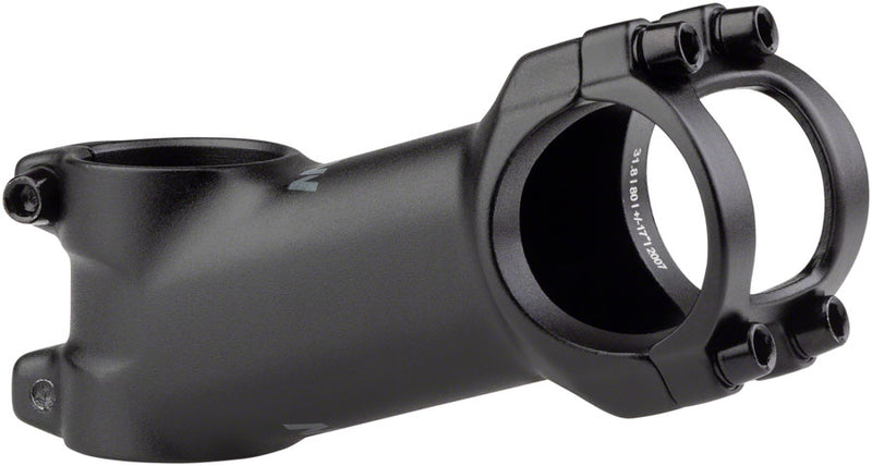 Load image into Gallery viewer, MSW 17 Stem - 80mm 31.8 Clamp +/-17 1 1/8" Aluminum Black
