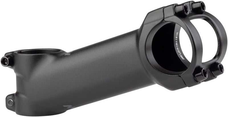 Load image into Gallery viewer, MSW 17 Stem - 110mm 31.8 Clamp +/-17 1 1/8" Aluminum Black
