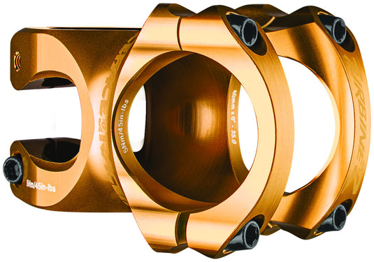 RaceFace Turbine R 35 Stem - 32mm 35mm Clamp +/-0 1 1/8" Gold