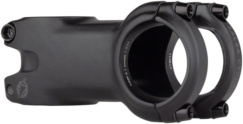 Load image into Gallery viewer, Salsa Guide Trail Stem- 60mm 35.0 Clamp 0 Degree 1 1/8" Aluminum Black
