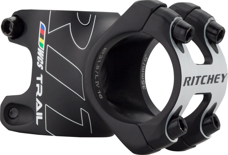 Load image into Gallery viewer, Ritchey WCS Trail Stem - 35mm 31.8 Clamp +/-0 1 1/8" Aluminum Blatte
