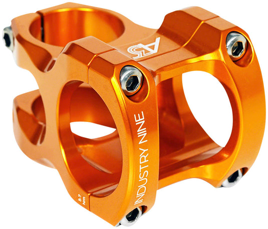 Industry Nine A35 Stem - 32mm 35 Clamp +/-9 1 1/8" Aluminum Orange