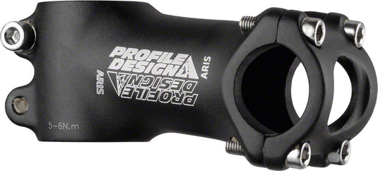 Profile Design Aris Stem - 70mm 26 Clamp +/-7 1 1/8" Aluminum Black
