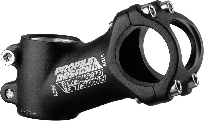 Load image into Gallery viewer, Profile Design Aris Stem - 70mm 31.8 Clamp +/-25 1 1/8" Aluminum Black
