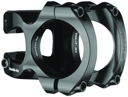 RaceFace Turbine R 35 Stem - 32mm 35 mm Clamp +/-0 1 1/8" Black